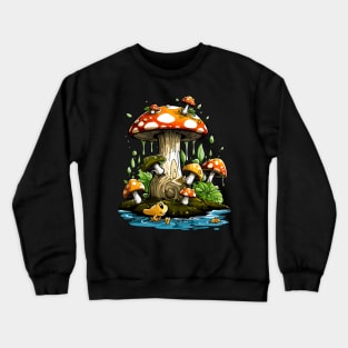 Mosscore Mystique - Mushroom Elixir Crewneck Sweatshirt